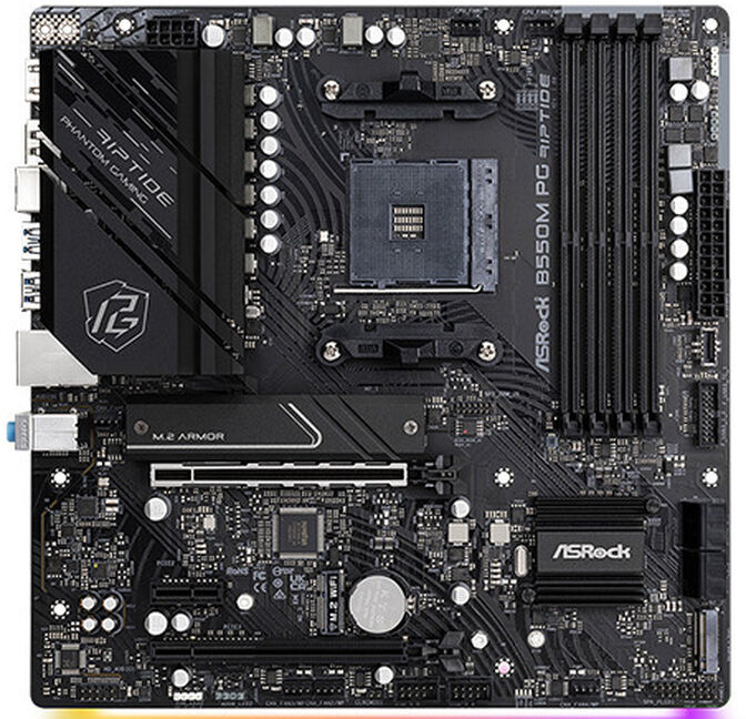 Placa Base ASRock B550 PG Riptide image number 1