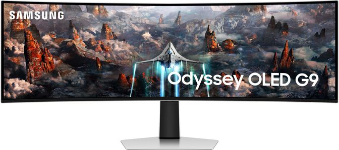 Monitor Curvo Samsung Odyssey G9 49" G93SC OLED DQHD 240Hz 0.03ms image number 0