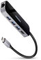 Multiport-Hub AXAGON HMC-6GL USB-Hub, 3x USB-3.0, 1x RJ-45, 1x HDMI
