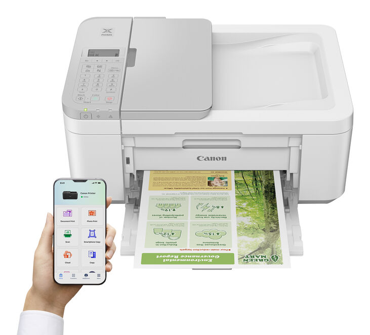 Multifuncional Canon PIXMA TR4756i Wi-Fi Blanco image number 2