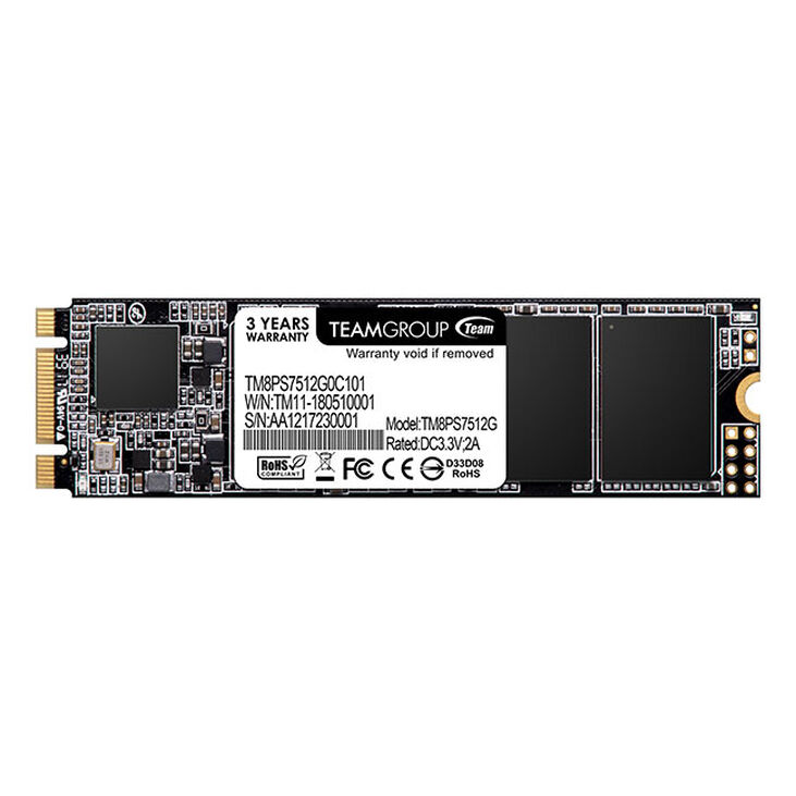 SSD Team Group MS30 512GB M.2 2280 SATA (530/430MB/s) image number 0