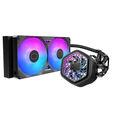 Refrigeraci&oacute;n L&iacute;quida CPU Cooler Master MasterLiquid ATMOS II VRM Fan ARGB 240mm Negro image number null