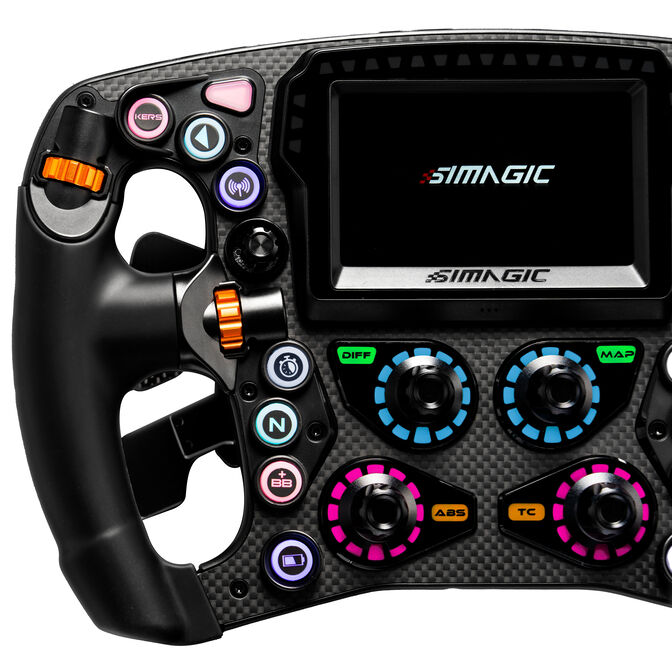 Volante Simagic Zeus Formula com MagicDash 4 image number 2