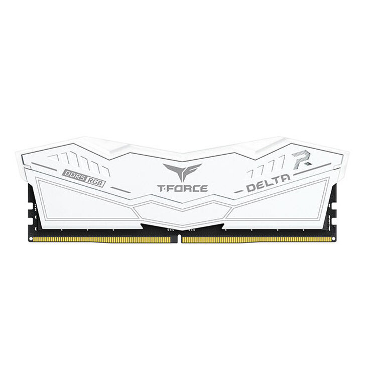 Team Group Kit 32GB (2 x 16GB) DDR5 5600MHz Delta RGB Blanco CL32 image number 1
