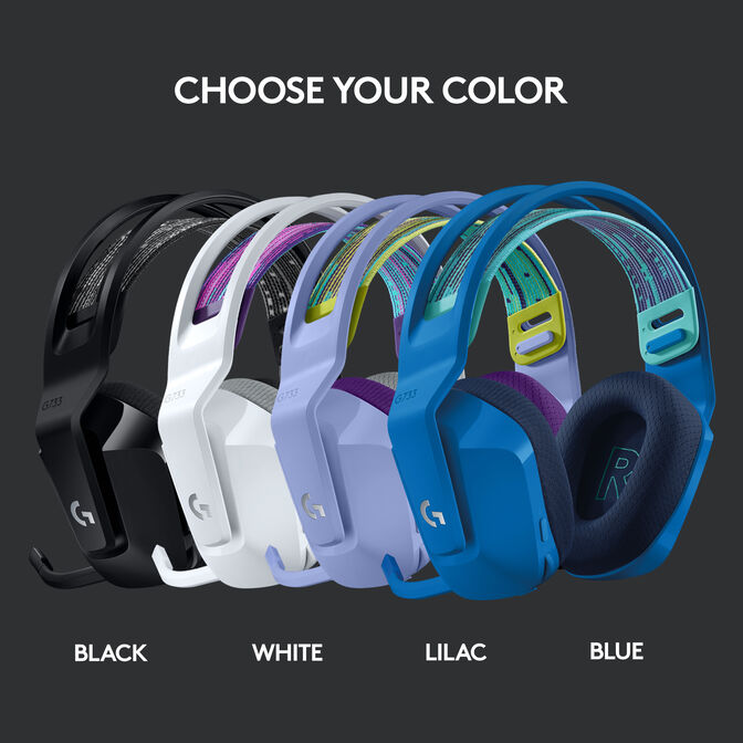 Auriculares Logitech G733 RGB Lightspeed Wireless Blanco image number 13