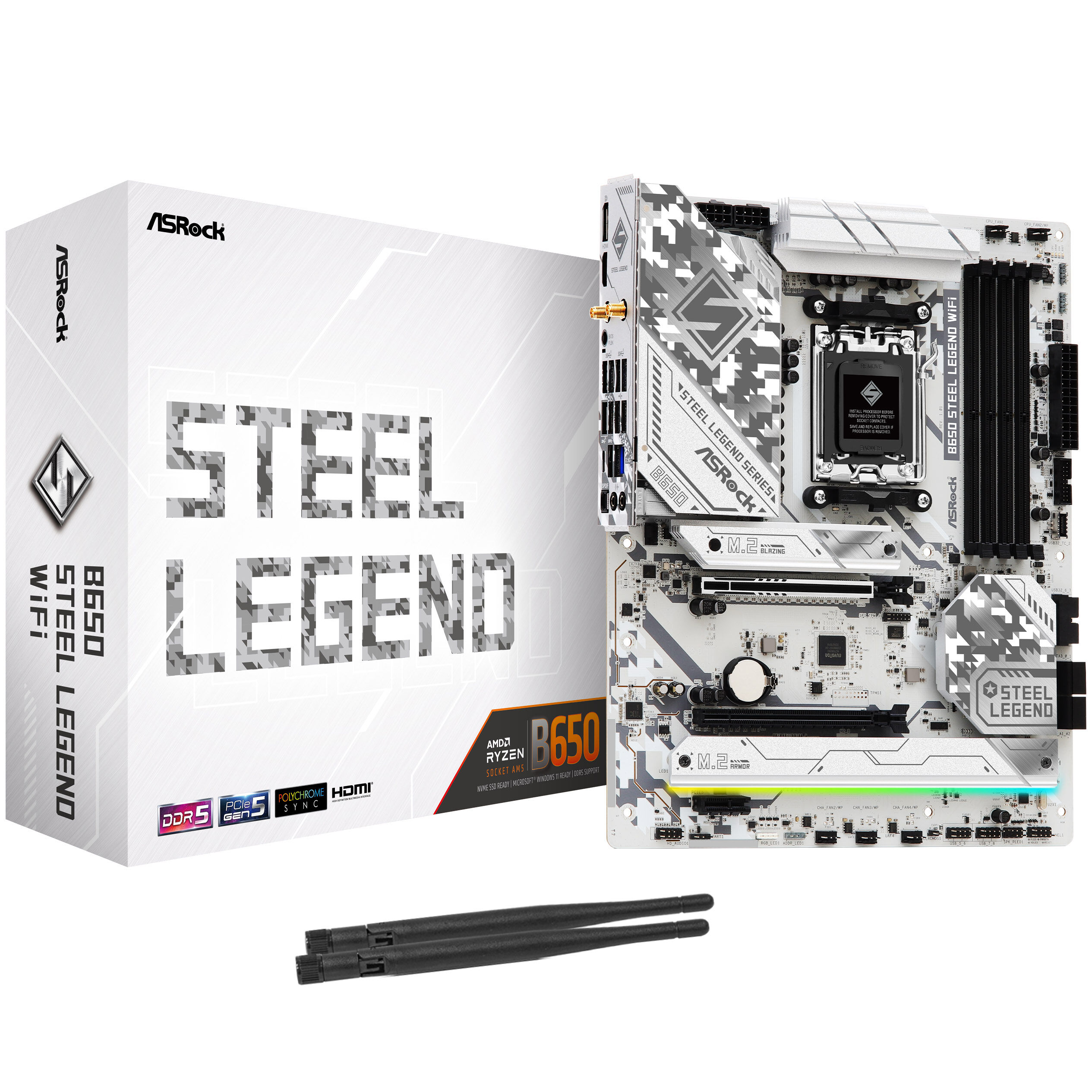 Placa Base ASRock B650 Steel Legend WiFi