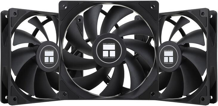 Ventilador Thermalright TL-C12C PWM Preto 120mm (Pack 3) image number 0