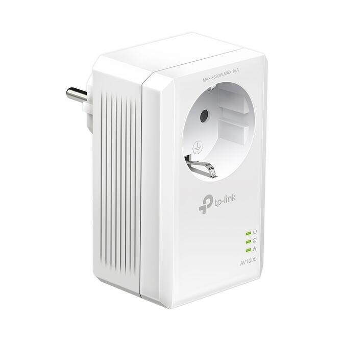 Powerline TP-Link TL-PA7017P KIT AV1000 Homeplug AV2 Gigabit Passthrough image number 1