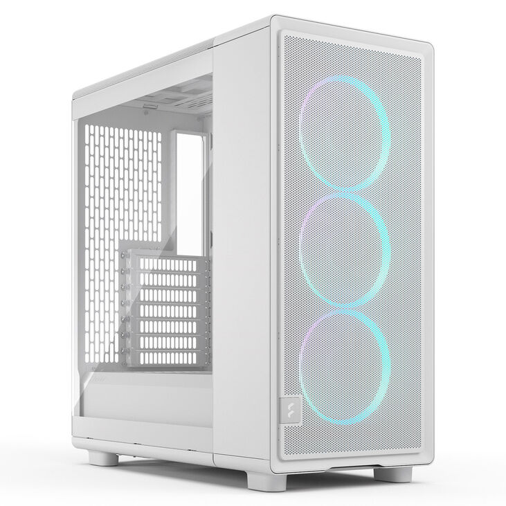 Torre ATX Fractal Design Epoch White Tempered Glass RGB Light Tint image number 0
