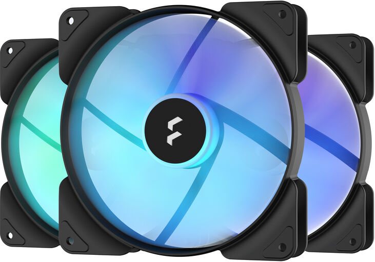 Ventilador Fractal Design Aspect 14 PWM RGB Negro (3 pack) image number 4
