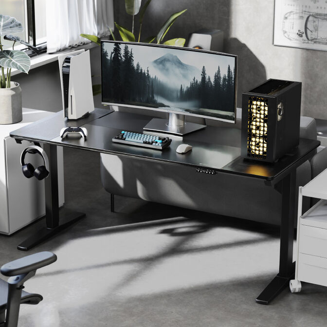 Escritorio Gaming ThunderX3 LAB-X &ndash; Negro (Embalaje doble) image number 8