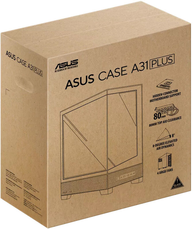 Torre ATX Asus A31 Plus ARGB Negro image number 11
