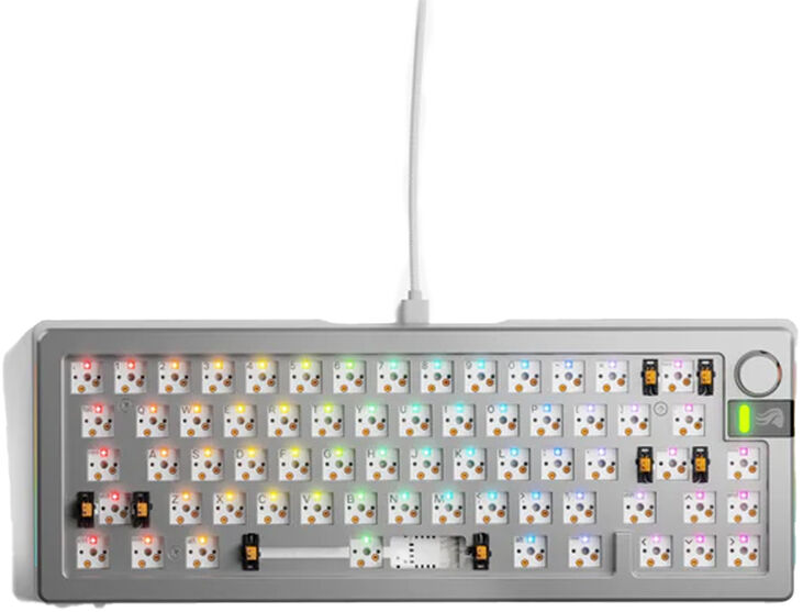 Barebone Glorious GMMK 3 Pro 65% Silver (US) image number 0