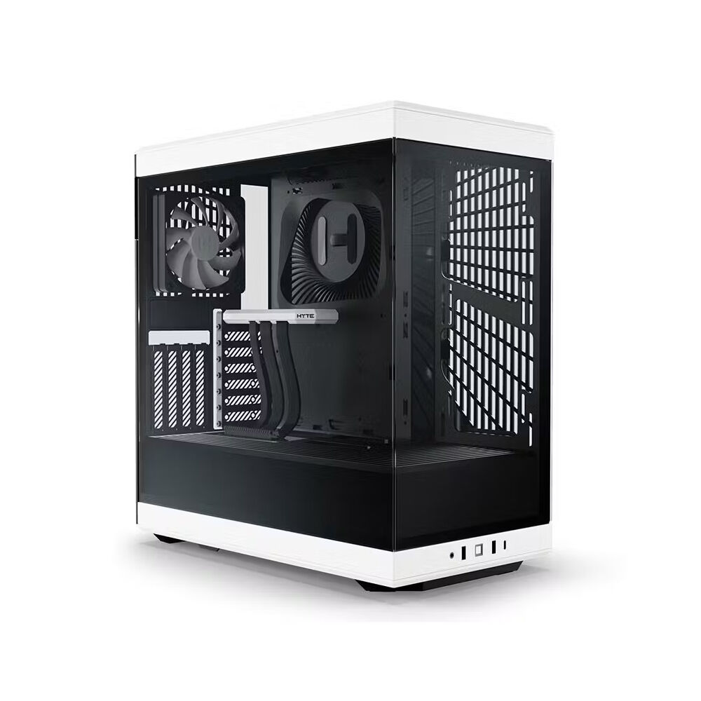 Caja ATX Hyte Y40 Vidrio Templado Negro/Blanco