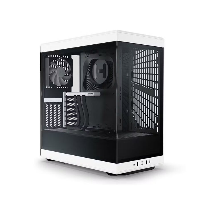Caja ATX Hyte Y40 Vidrio Templado Negro/Blanco image number 0
