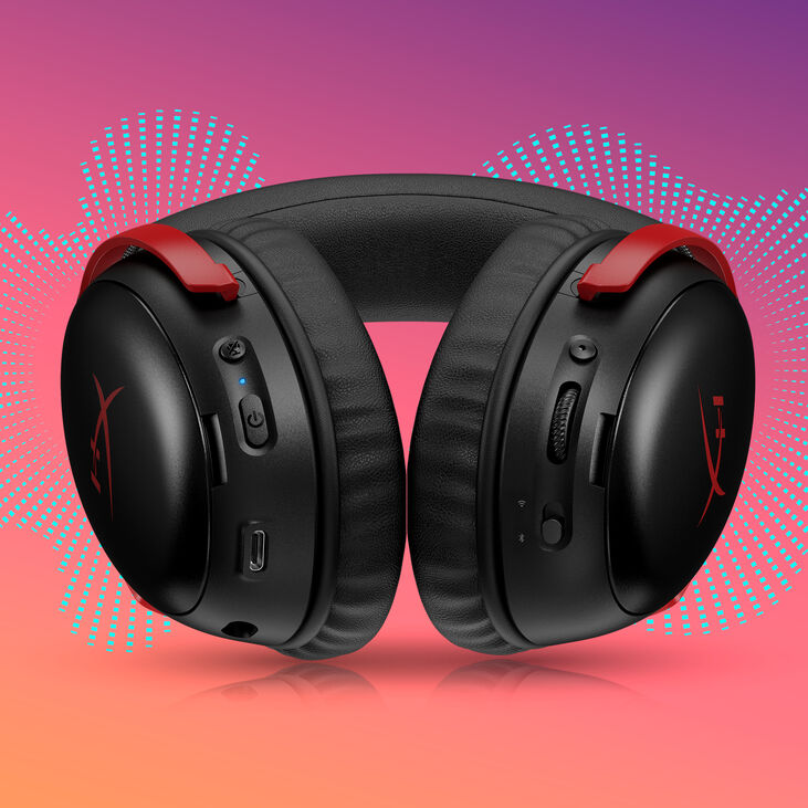 Auriculares HyperX Cloud III DTS Wireless/Bluetooth Negro image number 1