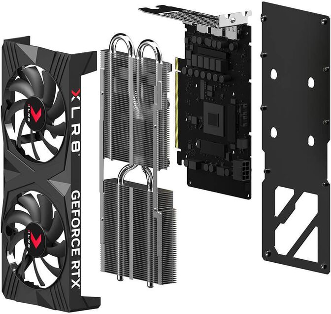 Tarjeta Gr&aacute;fica PNY GeForce&reg; RTX 4060 Ti Gaming VERTO Dual Fan OC 8GB DLSS3 image number 1