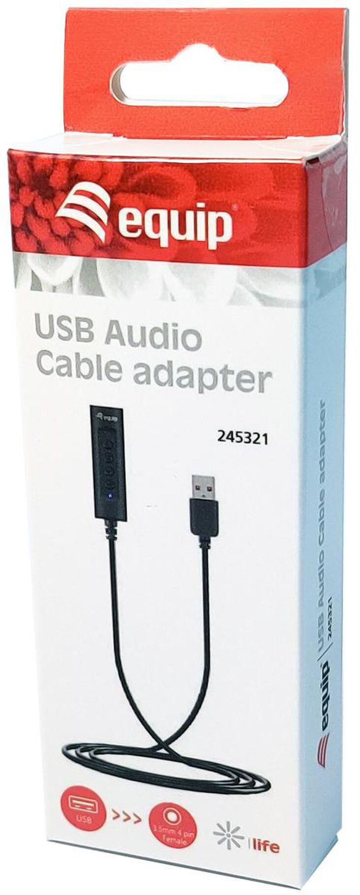 Cable Equip Áudio USB F/M image number 3