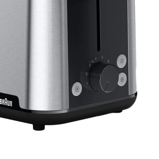 Tostadora Braun PurShine HT 1510 BK Negro/Inox image number 1