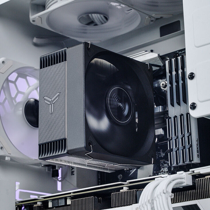 Ventilador CPU Jonsbo CR-1000 EVO Negro 120mm image number 3