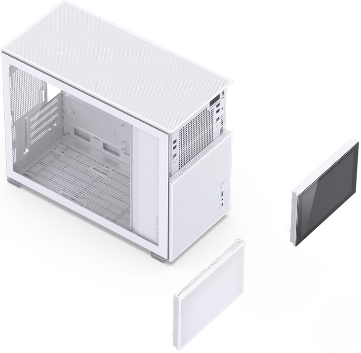 Caja Micro-ATX Jonsbo D31 MESH con Visor Vidrio Templado Blanco image number 10