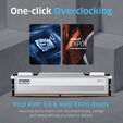 KLEVV Kit 32GB (2 x 16GB) DDR5 FIT V 6000MHz CL30 Ceramic White (Intel XMP/AMD Expo) image number null