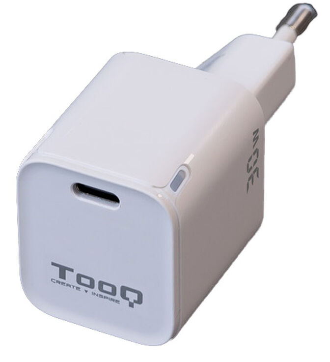 Cargador GaN Tooq USB-C/PD 30W image number 1