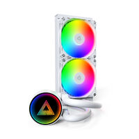 Water Cooler CPU Montech LightFlow ARGB 240mm Blanco
