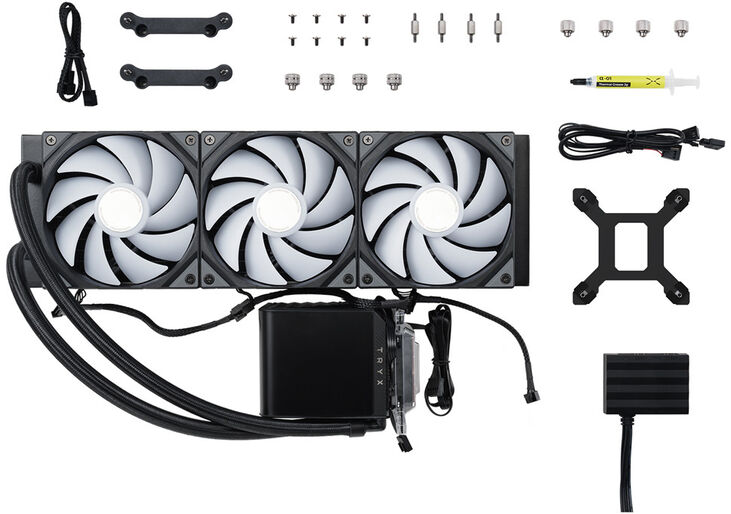 Water Cooler CPU TRYX Panorama 360 ARGB Negro image number 3