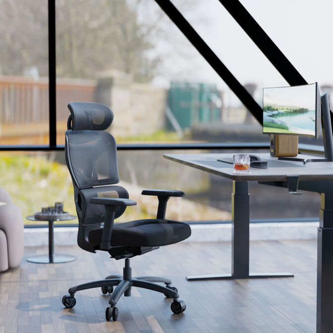 Silla Ergon&oacute;mica TX3 (ThunderX3) XTC Cushion - Negro image number 10