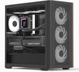 Caja Micro-ATX Aerocool D301A ARGB Vidrio Templado Negro image number null