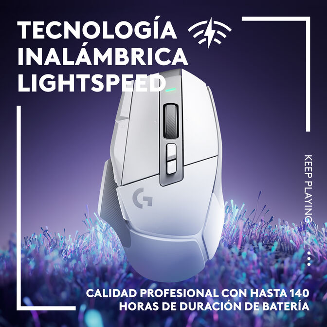 Rat&oacute;n Logitech G502 X 25600DPI Lightspeed Wireless Blanco image number 14