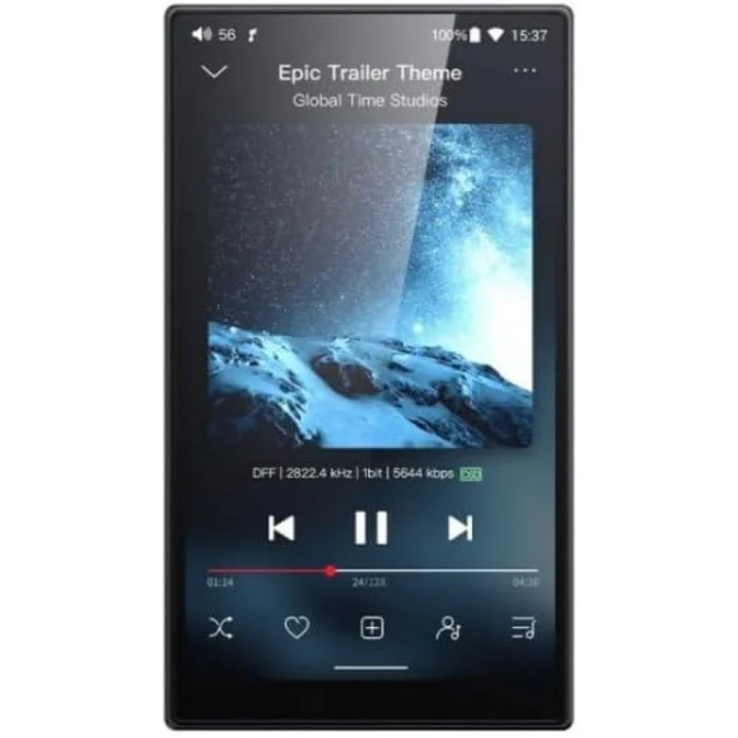 Reproductor de Audio Digital FiiO JM21 Android Hi-Res Negro image number 1
