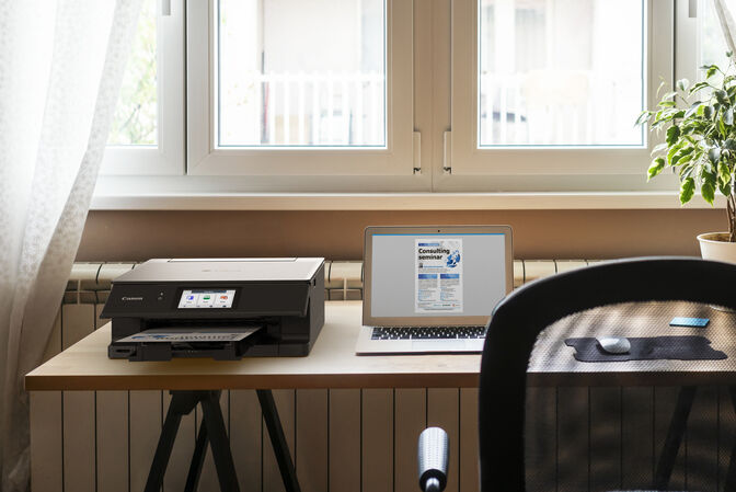 Multifunci&oacute;n de Inyecci&oacute;n de Tinta Canon PIXMA TS8750 Negra WiFi image number 6