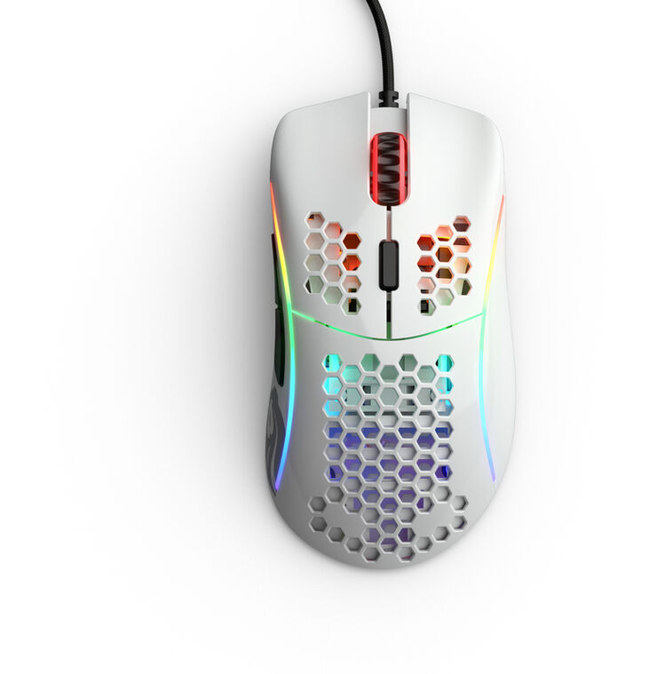 Ratón Gaming Glorious Model D Glossy Blanco image number 1