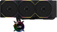 Kit Refrigeración Líquida CPU AIO Lian Li HydroShift II LCD 360TL Wireless Negro - 360mm
