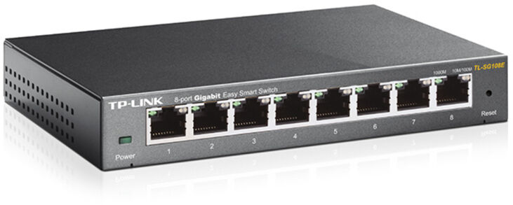 Switch TP-Link TL-SG108E 8 Portas Gigabit Easy Smart image number 1