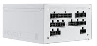 Fuente Modular Phanteks Revolt ATX 3.0 PCIe 5.0 1000W Platinum Branca (Sin Cables Incluídos)