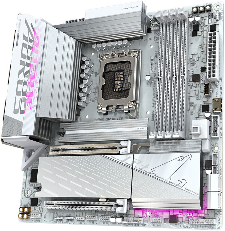 Placa Base Gigabyte B860M A ELT WF6E ICE image number 3