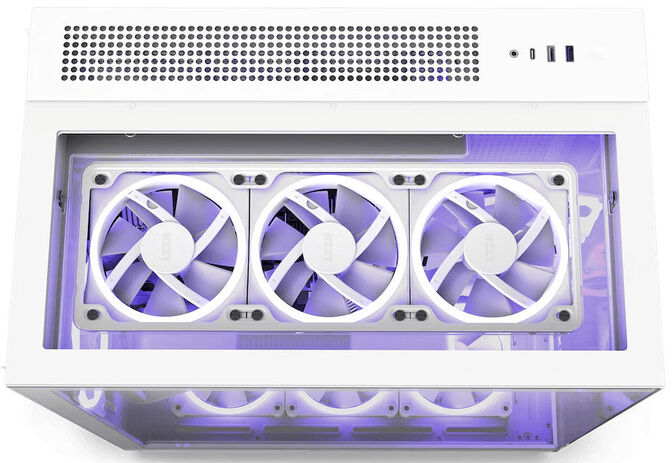 Torre ATX NZXT H9 Elite Blanca Cristal Templado image number 5