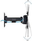 Soporte de Pared Tooq Tilt e Girat&oacute;nrio 13" a 43" 66-298 mm Max. 20kg Negro image number null