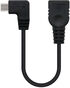 Cable USB 2.0 OTG Angular Nanocable Micro B/M-A/F 15CM Negro image number null