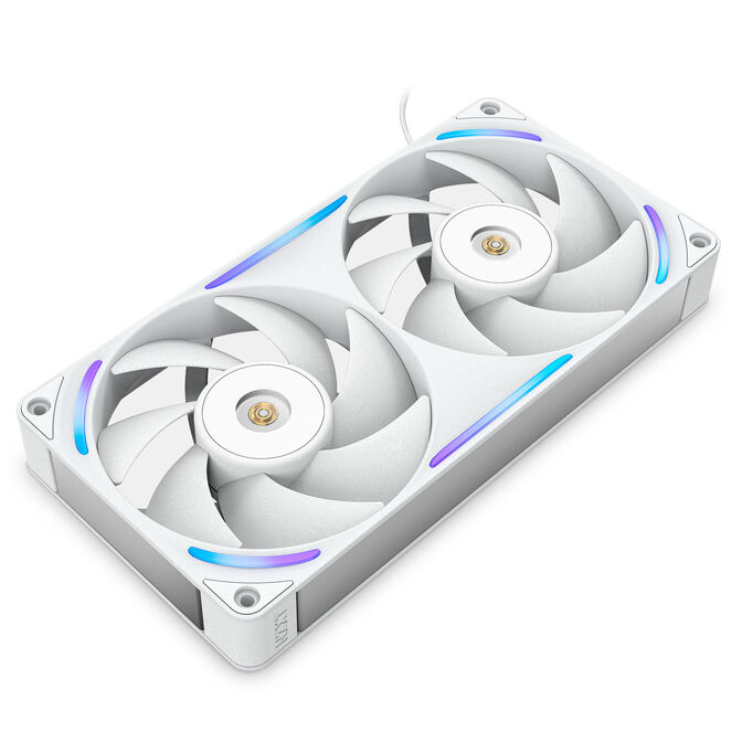 Ventilador NZXT F240X Perfomance RGB Single-Frame Blancas - Duplo Vent&iacute;lador 120mm (240mm) image number 2