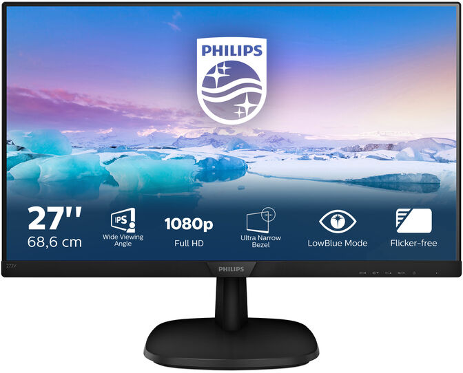 Monitor Philips V-Line 27" 273V7QJAB IPS FHD 75Hz 4ms image number 1
