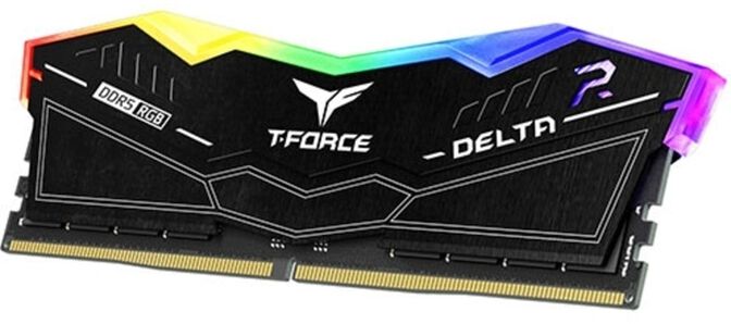 Team Group Kit 32GB (2 x 16GB) DDR5 6000MHz Delta RGB Negro CL28 image number 1