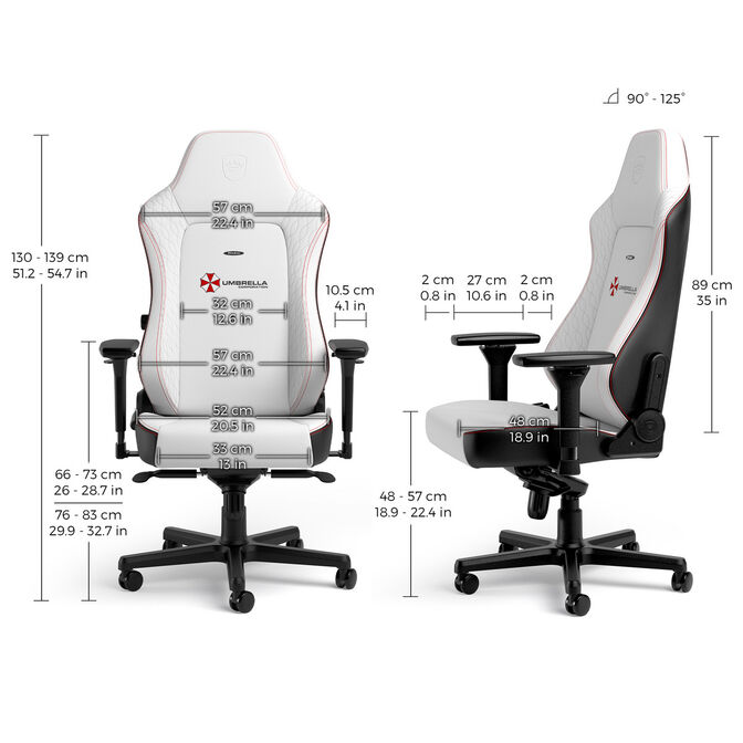 Silla noblechairs HERO - Resident Evil Umbrella Edition image number 14