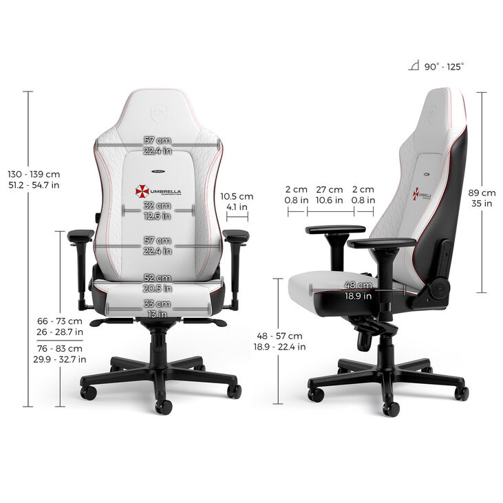 Silla noblechairs HERO - Resident Evil Umbrella Edition image number 14