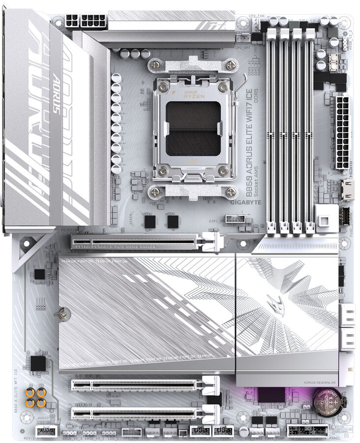 Placa Base Gigabyte B850 A ELITE WF7 ICE image number 1