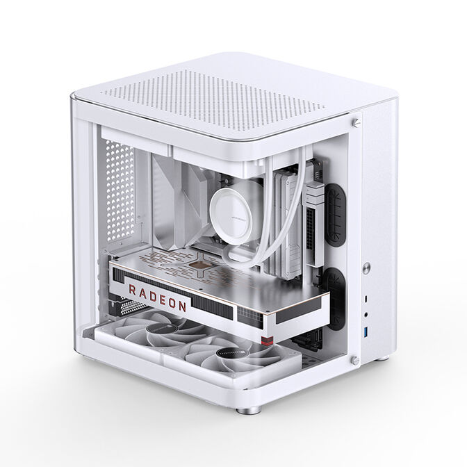 Caja Micro-ATX Jonsbo TK-1 2.0 Vidrio Templado Blanco image number 28