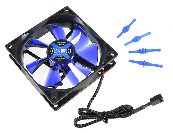Ventilador Noiseblocker BlackSilent XE2 92mm image number 2